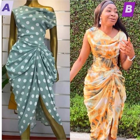 Simple Chiffon Short Gowns, Kente Dresses, Dinner Dresses, Fancy Short Dresses, Skirt Styles, Chiffon Dress Short, Classy Gowns, Chic Dress Classy, Long Gowns