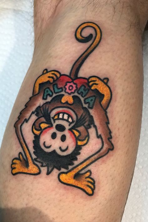 Tattoo uploaded by Felipe Reinoso • 874801 • Tattoodo Tiger Paw Tattoo, Reese Tattoo, Dice Tattoo, Explore Tattoo, Tiger Paw, Paw Tattoo, Leg Tattoo, Book Tattoo, A Monkey