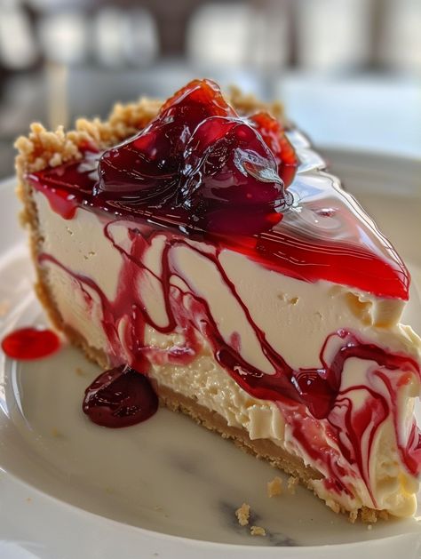 Peanut Butter Jelly Cheesecake, Thanksgiving Desserts Cake, Cheesecake Aesthetic, Jelly Cheesecake, Fun Thanksgiving Desserts, Smooth Peanut Butter, Strawberry Jelly, Jelly Cake, Peanut Butter Filling