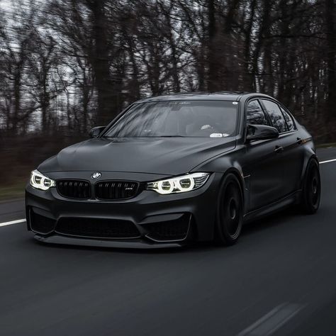 Grocery getter. #teammode by sam_modecarbon Bmw M3 Matte Black, Bmw M5 Matte Black, Bmw Matte Black, Bmw M3 Black, Bmw Black, Cars Aesthetic, Big Boy Toys, Car Ideas, Dream Garage