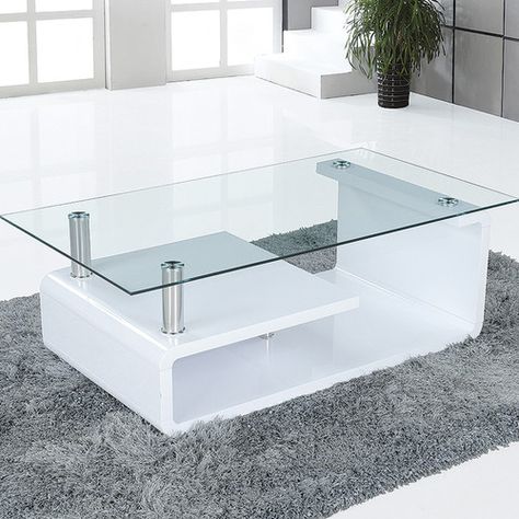 Found it at Wayfair.co.uk - Harrogate Coffee Table Sentar Tebal Design, Sentar Tebal, Wooden Partition Design Living Rooms, Partition Design Living Rooms, Partition Design Ideas, White Glass Coffee Table, Glass Coffee Table Decor, Wooden Partition Design, Rooms Interior Design