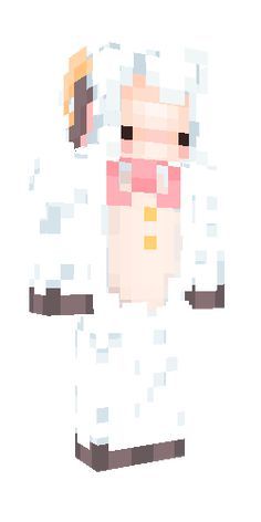 Untitled Sheep Pixel Art, Minecraft Skins Animals, Minecraft Skins Black, Minecraft Skins Kawaii, Minecraft Sheep, Minecraft Wolf, Minecraft Diy, Cute Minecraft, Onesie Pajama