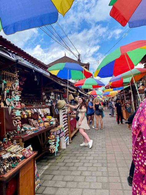 All About The NEW Ubud Art Market & Guide To Shopping In Ubud (2023) - Katie Caf Travel Ubud Market Bali, Bali Shopping Market, Ubud Art Market, Ubud Market, Bali Shopping, Monkey Forest, Traditional Market, Bali Hotels, Eat Pray