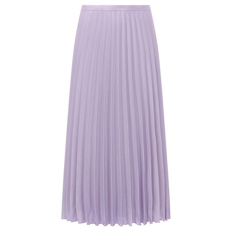 Satin Pleated Skirt, Satin Skirt Outfit, Pastel Fashion, Bridesmaid Outfit, Lilac Dress, Satin Color, Mint Velvet, House Of Fraser, Skirt Outfit