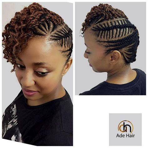 Hairstyles For Date Night, Hairstyles For Date, Braided Updo Natural Hair, Free Hand Hairstyles, Nice Braids, Protective Styles For Natural Hair Short, Short Haircut Tutorial, Yakoema Fashion, Afro Styles