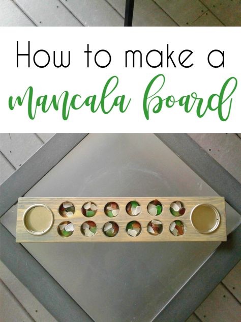 How to make a mancala game | DIY mancala board game Mancala Board Diy, Diy Mancala Board, Mancala Board, Mancala Game, Angels Touch, Game Diy, Diy Beach Decor, Summer Diy Projects, Diy Beach