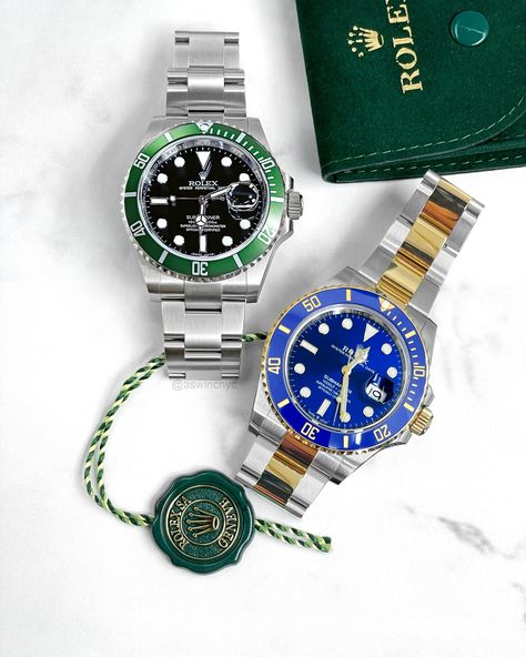 Check out these stunning Rolex Submariners, the ultimate icons of style and functionality. Whether you're exploring the depths or hitting the town, these watches are built to impress  DM for the price and more details Follow us: @aswincofficial Call us: +1 (347)217-5098  #swisswatch #luxurywatch #submariner #starbucks #rolexstarbucks #bluesy #rolexbluesy #rolexsubmariner #luxurywatches #swissmade #126610LV #submarinerdate #126613lb Rolex Submariner Date, Rolex Cosmograph Daytona, Cosmograph Daytona, Rolex Yacht Master, Rolex Submariner No Date, Nyc Manhattan, Submariner Date, Affordable Watches, Rolex Gmt