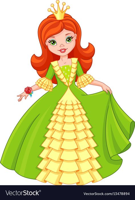 Little princess Royalty Free Vector Image - VectorStock Princess Vector, Paper Doll Costume, Picture Borders, Avengers Coloring Pages, Dress Vector, Drawing Lessons For Kids, Pumpkin Vector, Birthday Cake Topper Printable, Kids Background