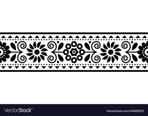 Geometrical Border, Stencils Patterns, Floral Folk Art, Chicken Kari, Blue And White Dinnerware, Flower Machine Embroidery Designs, Mandala Stencils, Arm Band Tattoo, Wedding Invitation Card Design