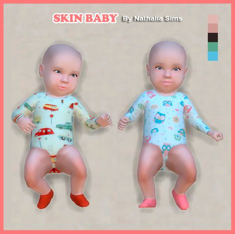 Sims 4 CC's - The Best: Baby Skin 7 by NathaliaSims Sims Baby, The Sims 4 Pc, Sims 4 Cc Skin, Sims 4 Children, Sims 4 Gameplay, Sims 4 Teen, Sims 4 Update, Sims 4 Toddler, Sims4 Clothes