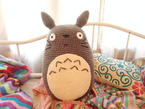 Crochet Giant Plushies, Giant Crochet Plushies, Giant Crochet, Crochet Totoro, Large Stuffed Animals, Last Post, Main Character, Crochet For Kids, Yarn Art