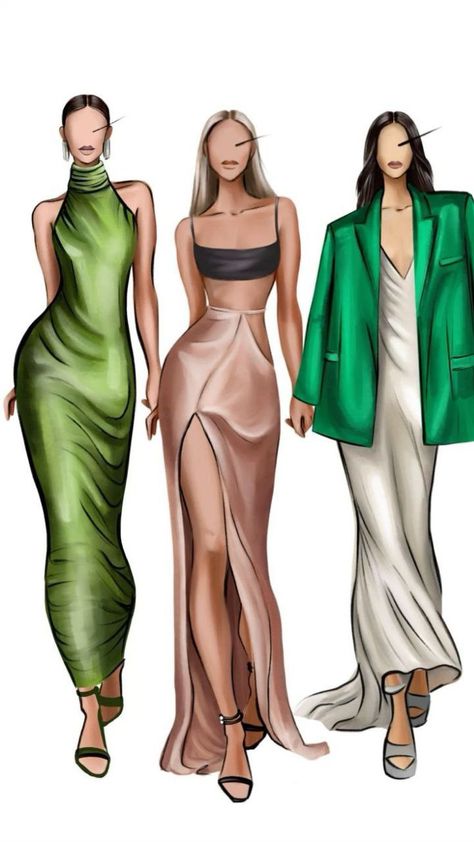 Digital Croquis Fashion Illustrations, Procreate Fashion Illustration, Harlem Fashion, Fashion Sketchbook Inspiration, Croquis Fashion, Fashion Illustration Poses, Digital Fashion Illustration, Fashion Model Sketch, Fashion Design Books