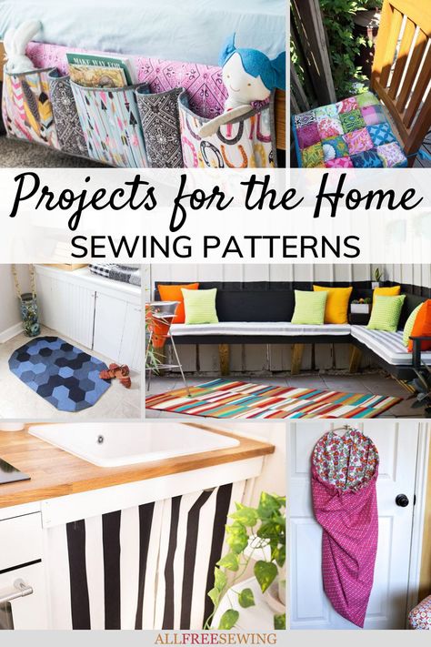 With all this extra time in our homes, we’re bound to find things we’d like to fix. This collection of home decor projects is here to help. Now is the time to update the rooms in your house so you can fill your time and avoid boredom while also making your home look even better. This collection, 40 Home Projects to Sew, is perfect for crafting in your downtime or in quarantine. It's full of projects you can put your time into and get amazing results. Organizing A Craft Room, Fabric Diy Projects, Unique Sewing Projects, Useful Projects, Trendy Sewing Projects, Household Sewing, Organize Fabric, Sewing Rooms, Home Decor Projects