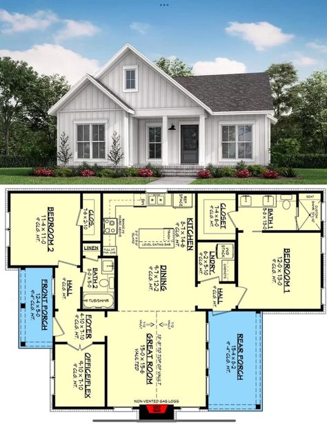 Bloxburg Decals Codes Aesthetic, Farmhouse Inspired Decor, Affordable Homes, House Design Ideas, Architecture Art Design, Small House Plan, Starter Home, Craftsman House Plans, House Blueprints