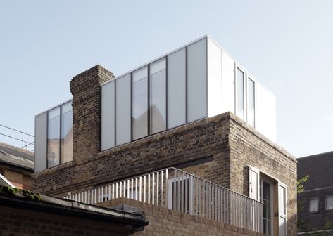 Victorian Bakery, Glass Roof Extension, Modest Home, Brick Extension, Parking Building, Building Extension, Renovation Architecture, Southeast London, Urban Housing