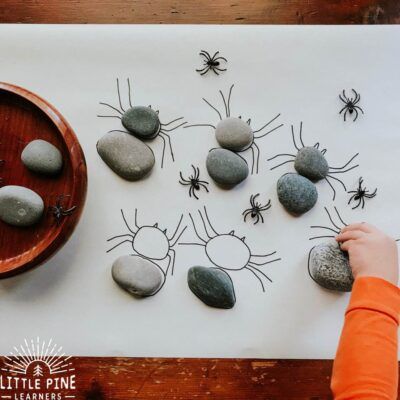 Blueberry Ideas, Halloween Party Centerpieces, Kids Nature Activities, Nature Preschool, June Activities, Spider Activities, Leaf Lantern, Shape Puzzle, Prewriting Skills