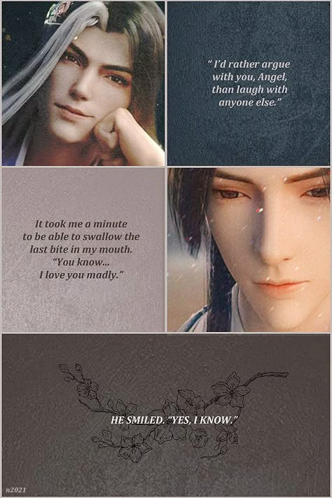 Thousand Autumns Novel Quotes, Shen Qiao And Yan Wushi, Thousands Autumn, Yan Wushi X Shen Qiao, Shen Qiao, Qian Qiu, Thousand Autumns, Luo Binghe, Chinese Cartoon