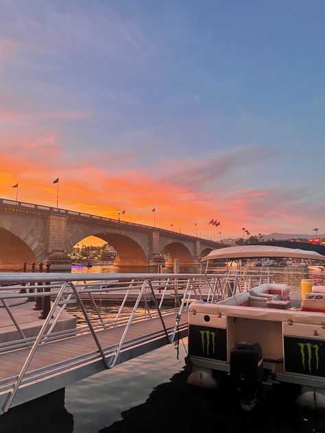 Harbor Aesthetic, Summer Day Aesthetic, Aesthetic Bridge, Sunset Sky Aesthetic, Bridge Aesthetic, Aesthetic Boat, Boat Summer, River Life, Day Aesthetic