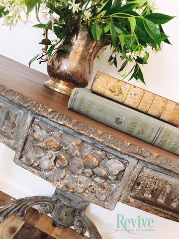 Chippy, Old World Half Moon Table | Amy Howard At Home Amy Howard Painted Furniture, Amy Howard Paint, Old World Furniture, Half Moon Table, French Painted Furniture, Moon Table, Refinish Furniture, Amy Howard, Chalk Paint Projects