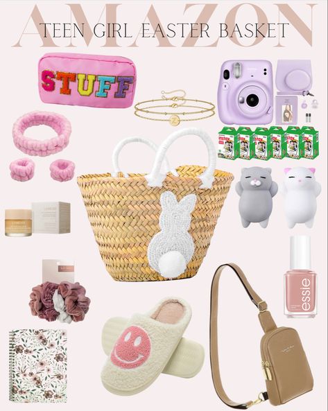 Teen Easter, Teen Easter Basket, Girls Easter Basket, Amazon Favorites, Easter Basket, Favorite Products, Easter Baskets, Essie, Love It