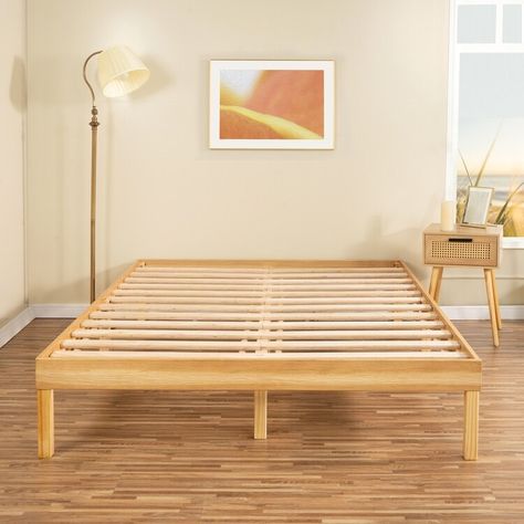 The Lucia 14 Inch Solid Pine Wood Full Size Platform Bed Frame is crafted with precision from high-quality solid pine wood, offering durability and elegance to any bedroom setting. Sturdy Bed Frame, Low Profile Bed Frame, King Platform Bed Frame, Queen Platform Bed Frame, Frame Bed, Wood Platform Bed Frame, Full Platform Bed, King Platform Bed, Twin Platform Bed