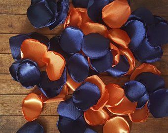 Terracotta And Navy Wedding, Navy Orange Wedding, Fall Wedding Sign, Orange Wedding Decorations, Bridal Shower Decorations Elegant, Rose Quartz Wedding, Beauty And Beast Wedding, Orange Wedding Invitations, Flower Girl Petals