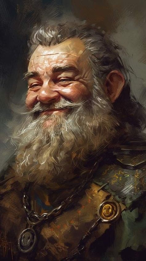 Dwarves Character Design, Middle Age Man Character Design, Dnd Male Character Art, Dnd Old Man, Old Man Dnd, Old Halfling, Old Man Character Art, Older Man Character Design, Dwarves Dnd