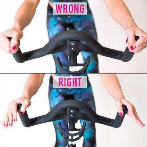 Indoor Cycling Mistakes - 20 Ways You're Spinning Wrong Cycling Instructor, Stationary Bike Workout, Spin Bike Workouts, Spinning Workout, Cycling Quotes, Cycling Tips, Spin Bikes, Exercise Bike, Indoor Cycling