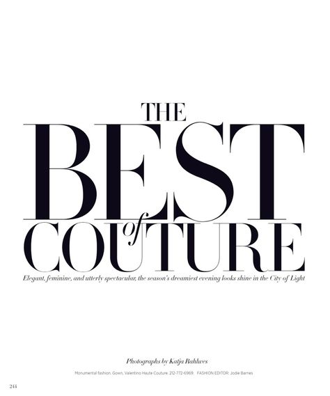 Fashion Magazine Fonts, Fashion Magazine Typography, Best Fashion Magazines, Magazine Fonts, Fashion Editorial Layout, Fashion Magazine Design, Fashion Magazine Layout, Typographie Inspiration, Business Fonts