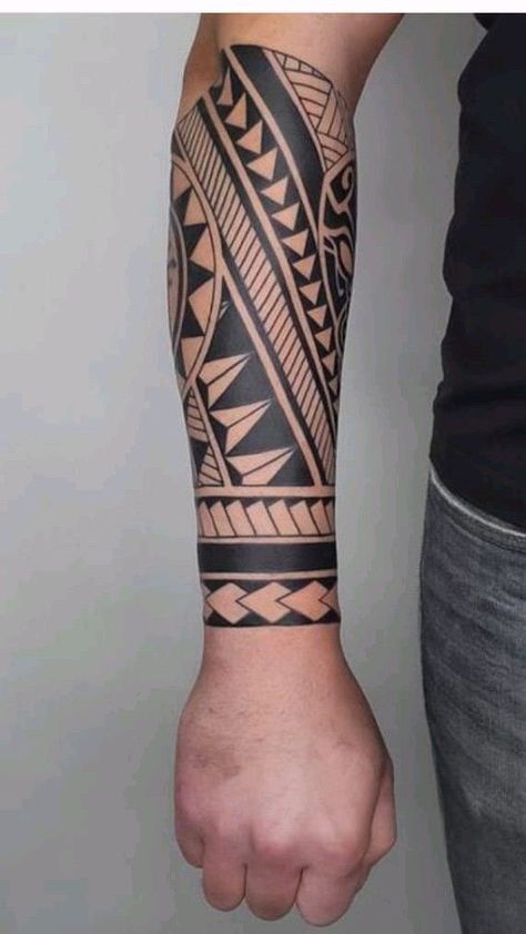 Polynesian Forearm Tattoo, Bracelet Tattoo For Man, Polynesian Tattoo Sleeve, Mens Tattoos, Armband Tattoos, Armband Tattoo Design, Maori Tattoo Designs, Hanuman Photos, Small Wrist Tattoos