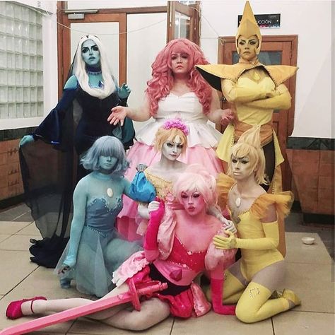 The Diamond Authority, Rebeca Sugar, Pearl Cosplay, Steven Universe Cosplay, Group Cosplay, Diamond Authority, Best Cartoons Ever, Magical Boy, Yellow Pearl