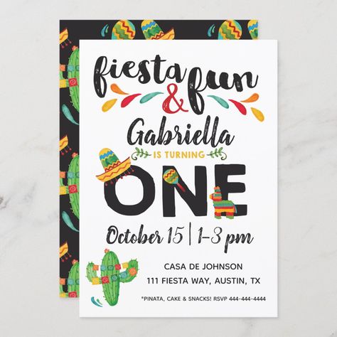 Fiesta First Birthday Invitation | #fiestafirstbirthdayinvitation #mexicanfirstbirthday #siestafiesta #1stbirthdayfiesta #boyfirstbirthday #girlfirstbirthday #genderneutralfirstbirthday #fiestabirthdayinvitation #firstfiesta Fiesta First Birthday, Fiesta Birthday Invitations, Twin Birthday Parties, Fiesta Birthday Party, Halloween Birthday Invitations, Twins Birthday, 21st Birthday Invitations, Twins 1st Birthdays, Twin First Birthday