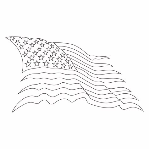 American Flag Stars Stencil Printable Free American Flag Stencil, Flag Stencil Templates, American Flag Silhouette, American Flag Sketch, American Flag Template Free Printable, American Flag Outline, American Flag Svg, American Flag Tattoo Stencil, American Flag Tattoo Design