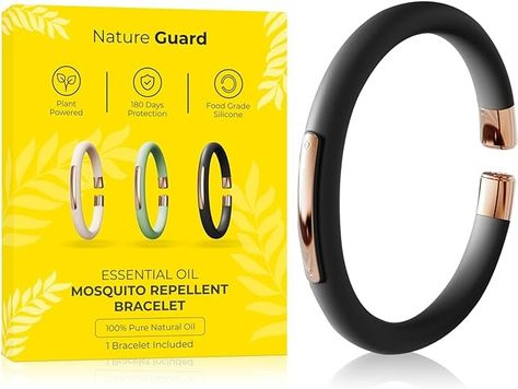 Mosquito Repellent Bracelet Kids and Adults - Refillable Insect Repellent Bracelet Adult with 6 Essential Oil Refills | No DEET Mosquito Repellent | Mosquito Bands for Adults | Nature Guard : Amazon.co.uk: Health & Personal Care Mosquito Repellent Essential Oils, Mosquito Repellent Bracelet, Mosquito Repellent, Insect Repellent, Fashion Toys, Sports Gifts, Diet And Nutrition, Dental Care, Natural Oils