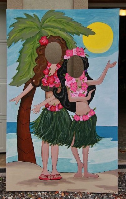 Tropisk Fest, Hawaii Themed Party, Hawaii Theme, Hawaiian Party Theme, Aloha Party, Fest Temaer, Hawaiian Party Decorations, Luau Theme Party, Luau Birthday Party