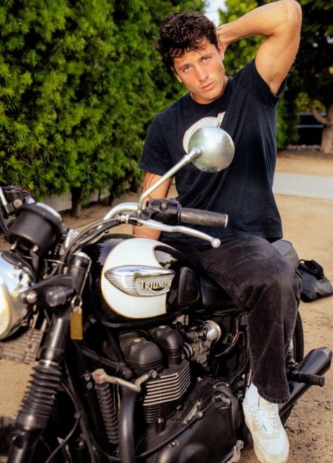 @robert_rausch I like motorcycles  📸: @mriokidd Rob Love, Cool Cheer Stunts, James Lafferty, Cheer Stunts, I Like Him, Hottest Guy Ever, August 10, Love Island, Summer Boy