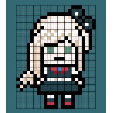 Sonia Nevermind, Easy Perler Bead Patterns, Pixel Beads, Melty Bead Patterns, Pixel Characters, Pixel Art Tutorial, Easy Pixel Art, Pixel Art Templates, Perler Bead Templates