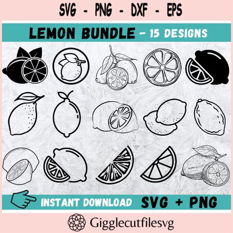 Lemon Svg Lemon Cricut Lemon Vector File Lemon Svg Bundle Lemon Silhouette Lemon Check more at https://gigglecutfilesvg.art/product/lemon-svg-lemon-cricut-lemon-vector-file-lemon-svg-bundle-lemon-silhouette-lemon/ Lemon Vector, Lemon Svg, Fruit Svg, Flower Svg Files, Wood Burn Designs, Butterflies Svg, Lemon Slice, Flower Svg, Line Illustration