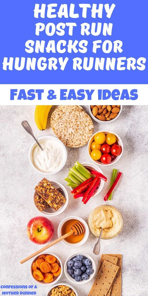 healthy snack ideas for runners Post Running Food, Post Run Snacks, Post Run Food, Running Meals, Recipes For Runners, Best Food For Runners, Runners Food, Running Food, Post Run