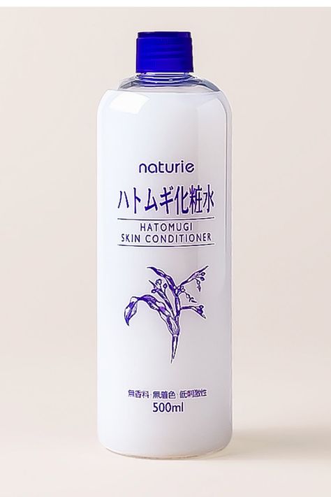 🌿✨ Discover the secret to soft, mochi-like skin with Naturie Hatomugi Skin Conditioner! 🌿✨ This cult favorite in Japan is a coix seed lotion toner that deeply  hydrate, soothe, and prep the skin for serums & moisturizer. Rich in vitamin B & amino acids, it boosts hydration and leaves your skin feeling velvety smooth. Plus, its natural anti-inflammatory ingredients help calm redness and acne for a clearer complexion. 💧💖 #NaturieBeauty #HatomugiSkinConditioner #JapaneseSkincare #MochiLikeSkin Naturie Hatomugi Skin Conditioner, Hatomugi Skin Conditioner, Japanese Skincare, Ethereal Makeup, Clear Complexion, Moisturizing Serum, Vitamin B, Amino Acids, Mochi