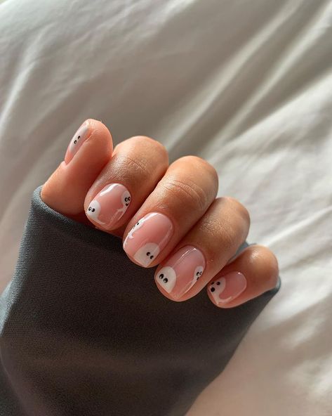 All Posts • Instagram Nail Looks, Basic Nails, Cute Gel Nails, Minimalist Nails, How To Do Nails, Jet Black, Fun Nails, Nails Inspiration, Happy Halloween