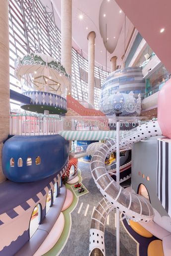 Creative Kids Rooms, Aqua Marina, Family Park, Fun Park, Wayfinding System, Living Modern, Lazy Oaf, Salou, Ball Pit