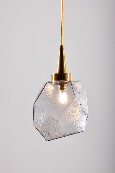 Pendant Light Over Sink, Light Over Sink, Water Texture, Bathroom Pendant, Bathroom Pendant Lighting, Glass Ceiling Lights, Bathroom Light Fixtures, Geometric Form, Water Glass