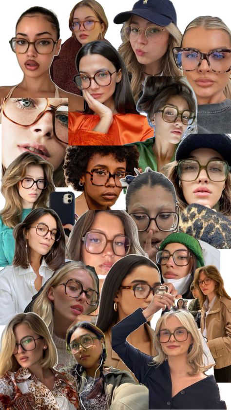 Glasses Inspiration, Funky Glasses, Cute Glasses, Stylish Glasses, New Glasses, Instagram Pose, Girls With Glasses, Womens Glasses, Glasses Fashion