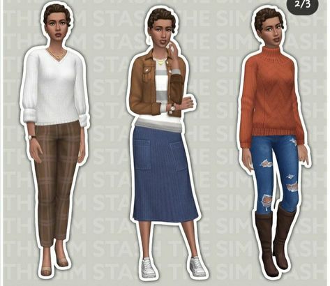 Sims Fits, Sims4 Lookbook, Ts4 Lookbook, Cc Lookbook, Sims Lookbook, Sims Outfits, Sims 4 Mm, Sims 4 Cas, Sims 4 Game