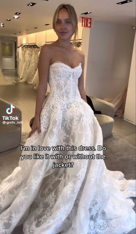 All Lace Ballgown Wedding Dress, Strapples Wedding Dresses, Floral Ballgown Wedding Dresses, Drop Waist Lace Wedding Dress, Strapless Princess Wedding Dresses, Strapless Lace Ballgown Wedding Dress, Lace Drop Waist Wedding Dress, Lace Basque Waist Wedding Dress, Strapless Lace Wedding Gown