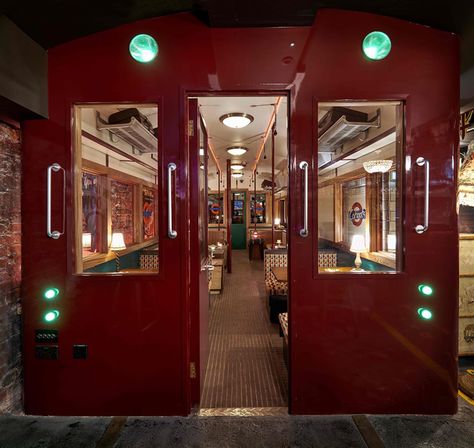 Underground Bar, Air Raid Shelter, Secret Bar, Tube Station, London Bars, The Blitz, London Transport, London Town, Vintage Train