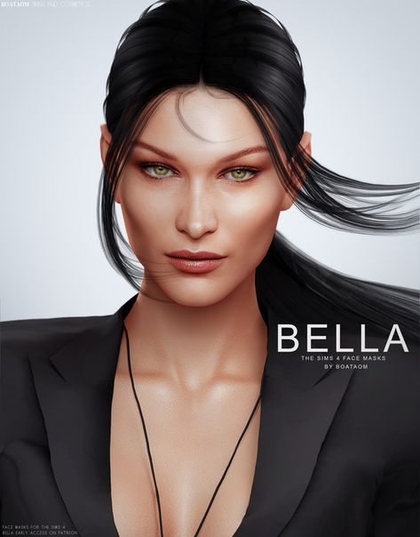 Skin Overlay, Kendall Jenner Face, The Sims 4 Skin, Cc Mods, The Sims 4 Pc, Skin Model, Skin Details, Sims 4 Cc Makeup, Sims 4 Cc Skin