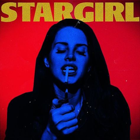 Lana Del Rey Graphic Design, Lana Del Rey Graphic, Stargirl Interlude, A3 Poster, Lana Del Rey, Graphic Design, Tools, Red, Design