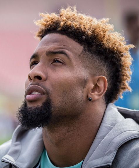 Odell Beckham Haircut, Odell Beckham Jr Hair, Odell Beckham Jr Haircut, Swag Haircuts, Beckham Hairstyle, Beckham Haircut, Beckham Hair, Guys Grooming, Bleached Tips